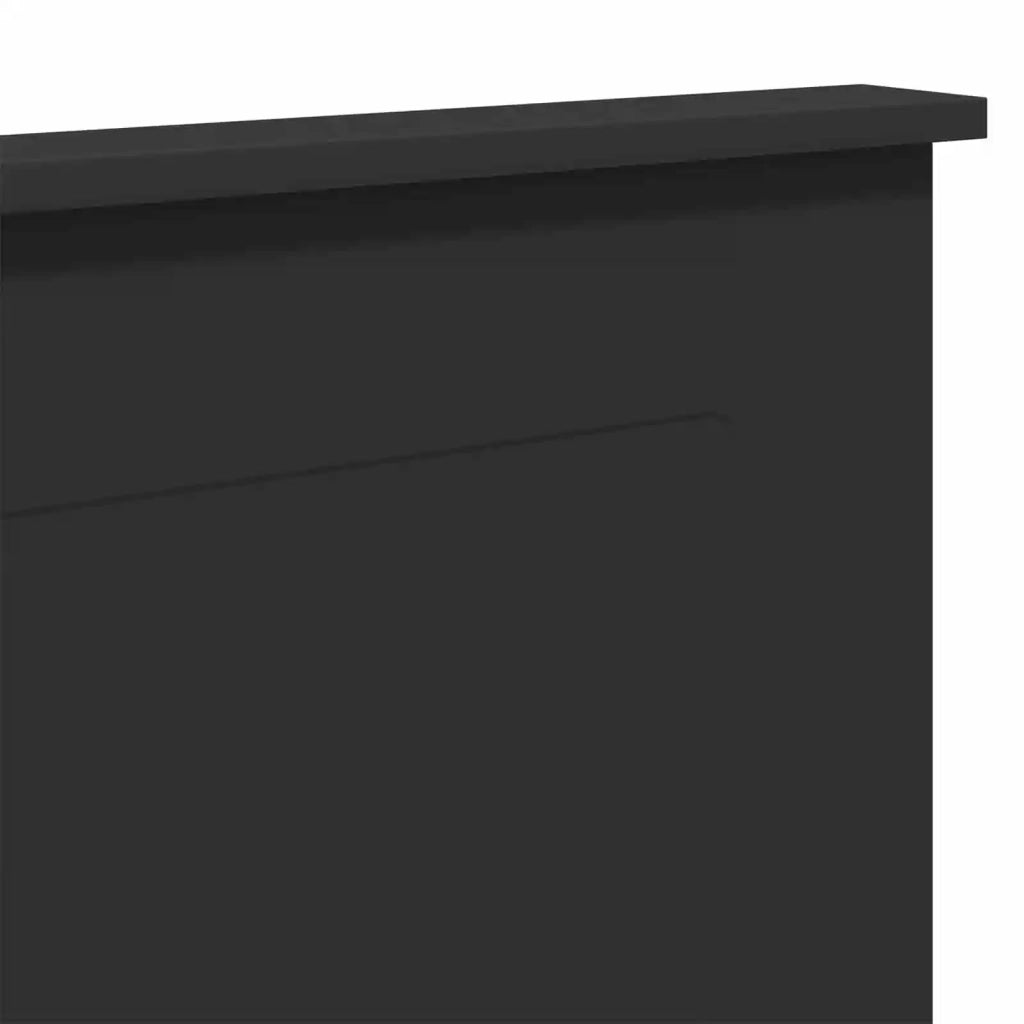 Testiera Rovere Nero 100 cm Legno ingegnerizzato