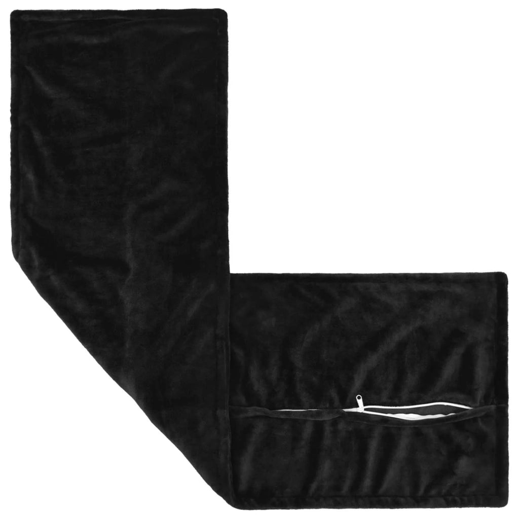 Federa 2 pcs HOUTEN Nero 40 x 145 cm Flanella 917371
