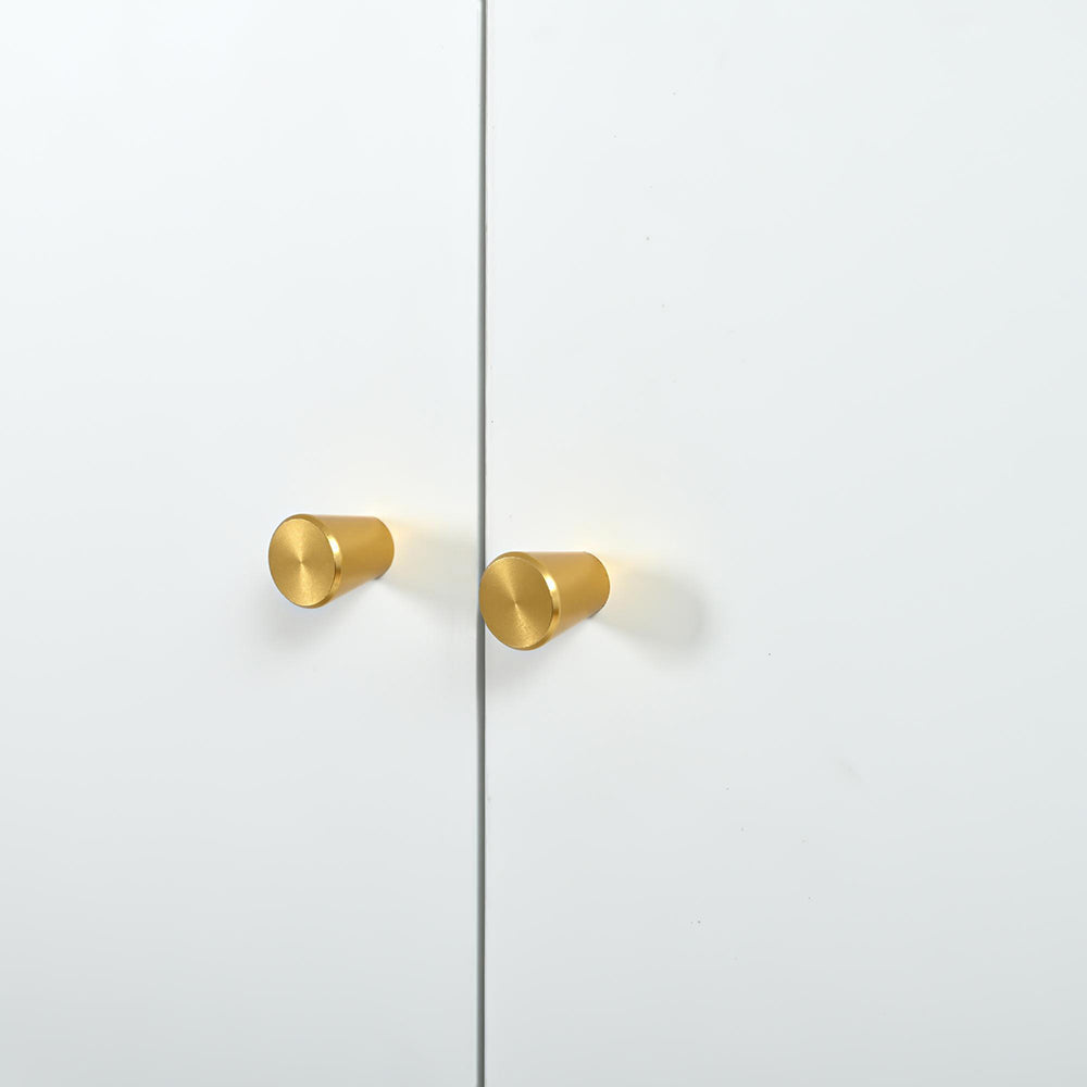 Armadio per ingresso compatto - Xylo - 105x185x40 cm - Bianco e nero - 2 ante, 6 scomparti, appendiabiti, cassetto