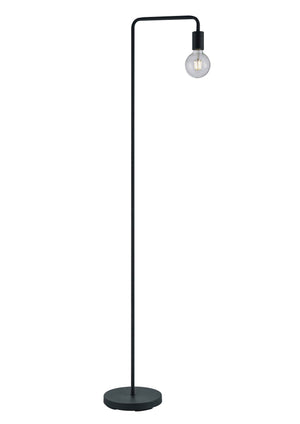 Piantana a tubo, metallo, nero, H 149 cm, Diallo