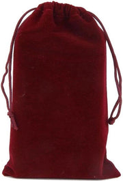 Tasche a cinghie in velluto - Contenitori per gioielli - 10 pezzi - Economici e eleganti