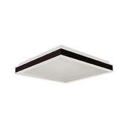 Plafoniera LED V-TAC 24W 4000K 2450lm 45cm nera quadrata