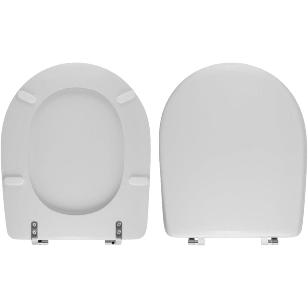 Copriwater galassia piuma dedicato, tavoletta wc in resina polie