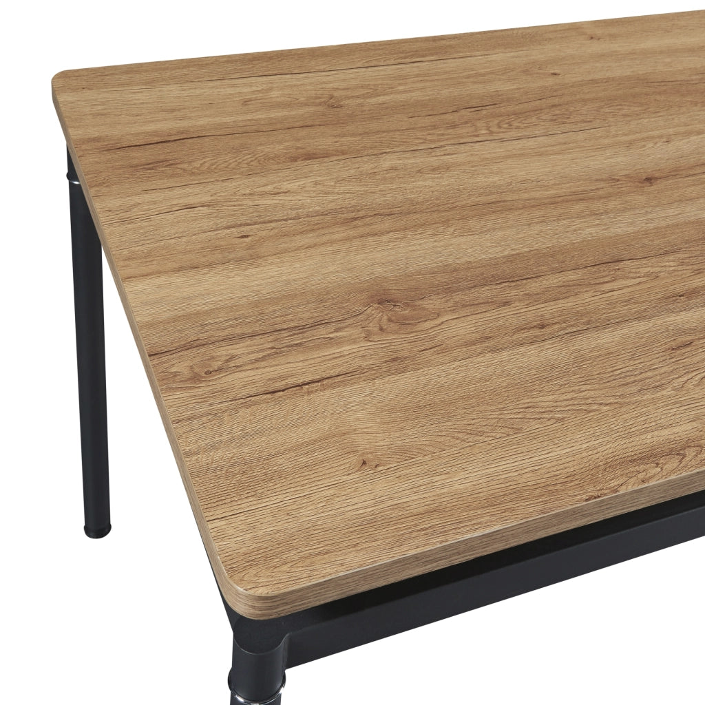 Tavolo da Sala Pranzo Hemnes Effetto Rovere 120 x 70 cm [en.casa]