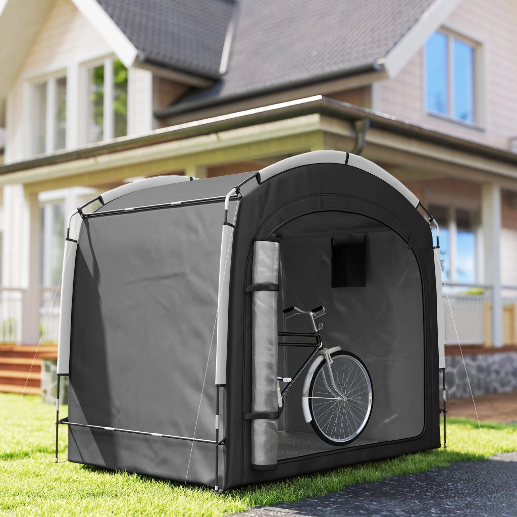 Tenda da Bici Portatile ¨C Minimal ¨C Nero 220x150x195 cm
