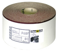 carta abrasiva flexovit p68f cm. 12 (h) x 50 mt. grana  60 cod:ferx.vit12733