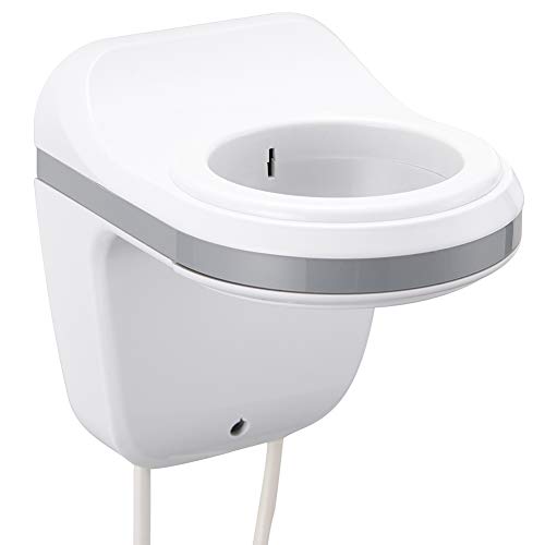 Asciugacapelli Parete Muro Hotel Cromo Phon Asciuga Capelli Bagno Albergo 1100W