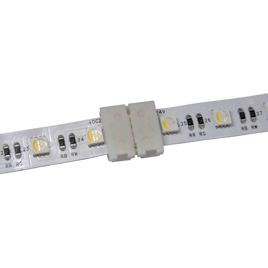 Connettore fisso strip LED RGBW 12mm 5pin 12-24V Polux