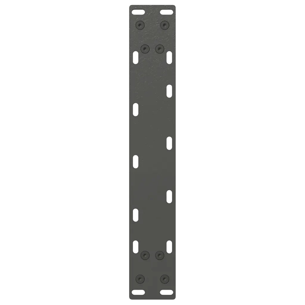 Gambe per Tavolino da Caffè a Forma di U 2 pz Antracite 28x(42-43) cm Acciaio 4013150