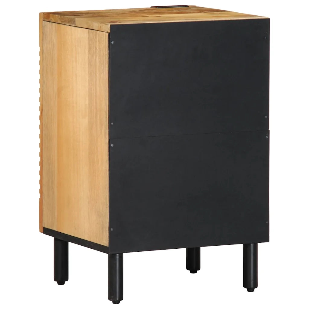Mobiletto da Bagno Marrone 38x33,5x58 cm Legno di Mango 4017741