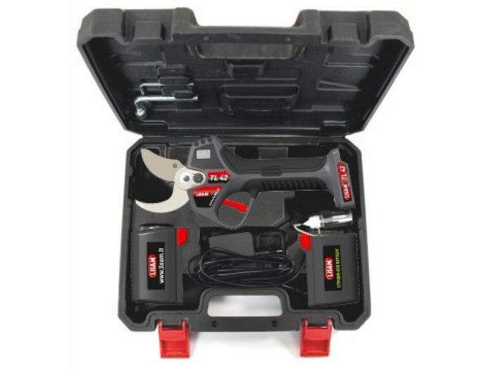 Forbice da potatura a batteria Lisam TL 42 con motore elettrico taglio da 42 mm