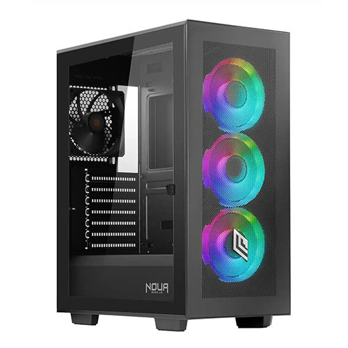 CASE ATX NOUA UTOPIA F501 BK 3 FAN ARGB
