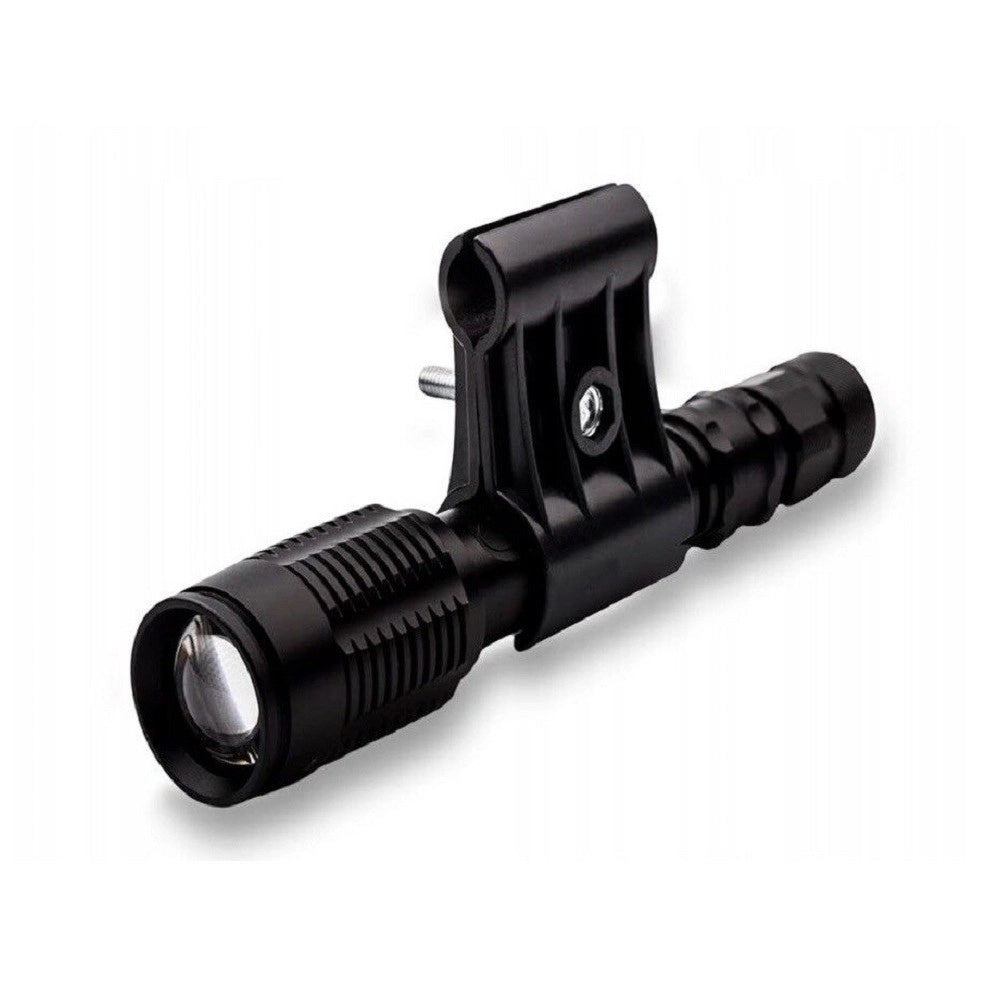 Trade Shop - Torcia 50000 Lumen Tattica/militare Per Fucile Led T6 Ricaricabile Zoom Bl-q2804 -