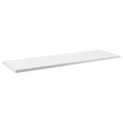 Plan vasque VANO – Bianco Alpino – L120 × P40 × H2 cm – Da appoggiare su mobile bagno