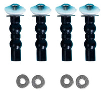 Ssyang 4 pezzi di vite per water viti fissaggi per sedile wc vit