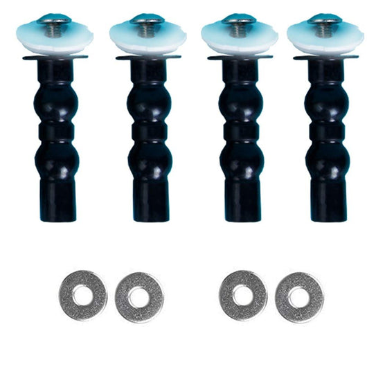 Ssyang 4 pezzi di vite per water viti fissaggi per sedile wc vit