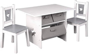 Dinette per bambini con 3 cestelli portaoggetti in legno 19_0000178