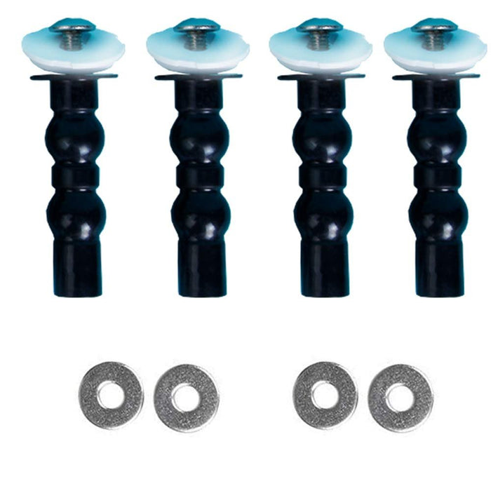 Ssyang 4 pezzi di vite per water viti fissaggi per sedile wc vit