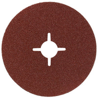 disco abrasivo in fibra ï mm. 180 - foro 22 grana  80 cod:ferx.vit22562