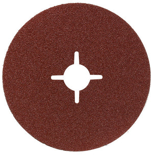 disco abrasivo in fibra ï mm. 115 - foro 22 grana 100 cod:ferx.vit22544