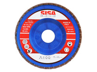 disco lamellare ï mm. 180 - foro 22 grana 80 cod:ferx.vit37362