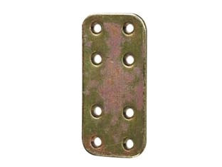 PIASTRA DI GIUNZIONE DRITTA LEGGERA ART.787- - mm.30x60 - spessore mm.2 - 100 pezzi