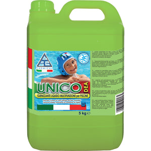 cloro liquido multifunzione per piscine kg. 5 unico cod:ferx.4083