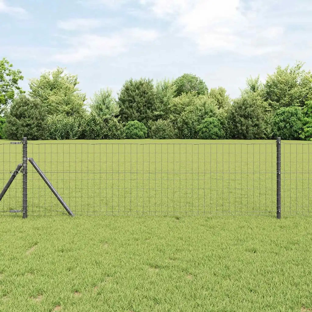 Recinzione Euro Grigio 0.6 x 10 m Ferro rivestito in PVC 42004483