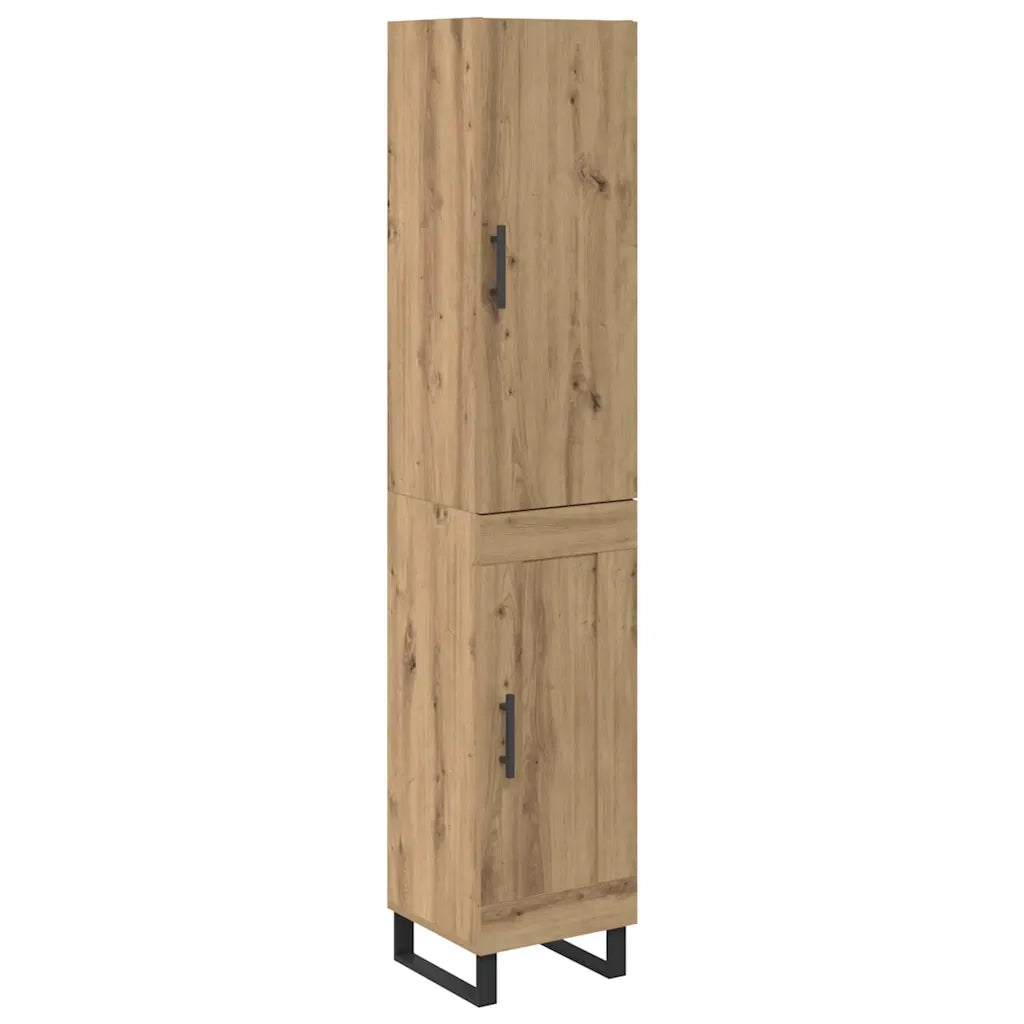 Credenza Rovere artigianale 34,5 x 34 x 180 cm