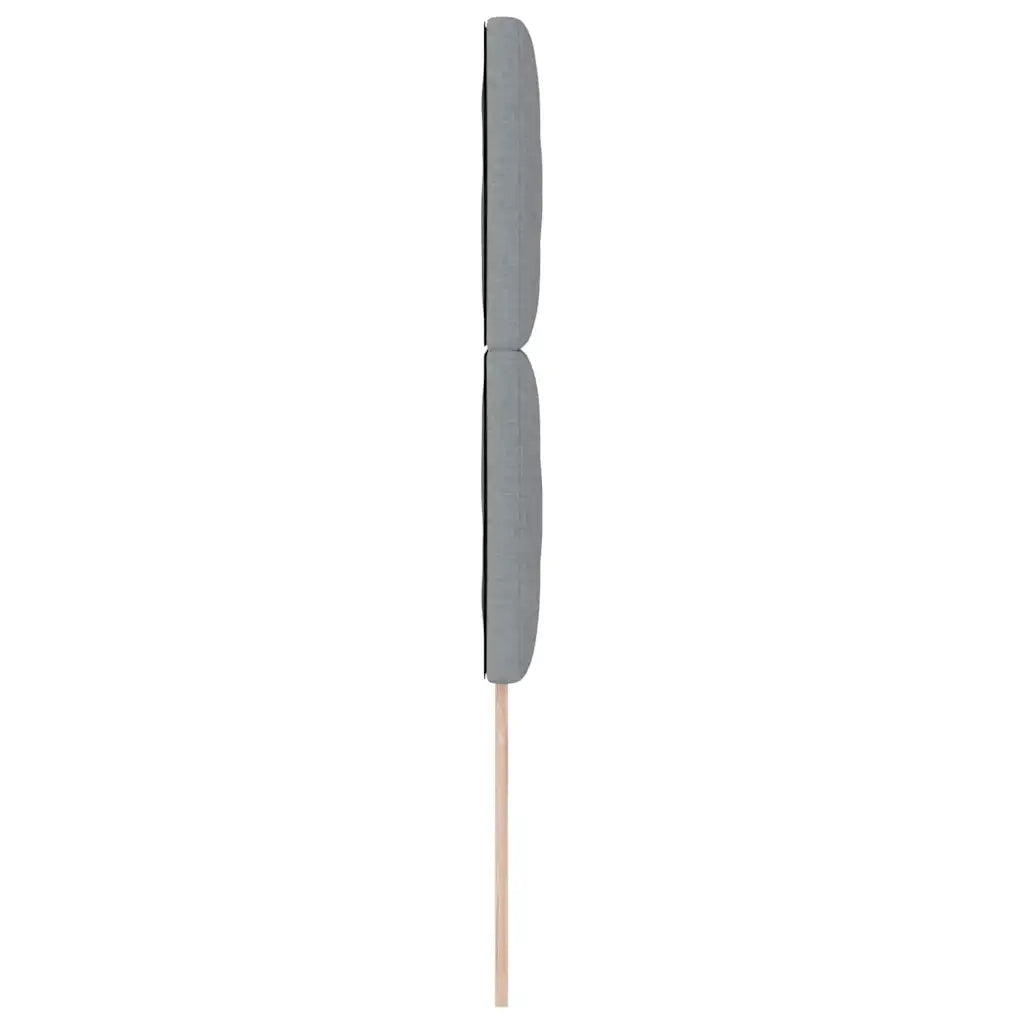 Testiera Grigio chiaro 90 cm Tessuto 3338488