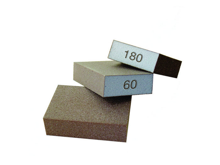 spugnetta abrasiva block fm-bl mm. 100x70x26 h grana 100 (fine) cod:ferx.vit40305