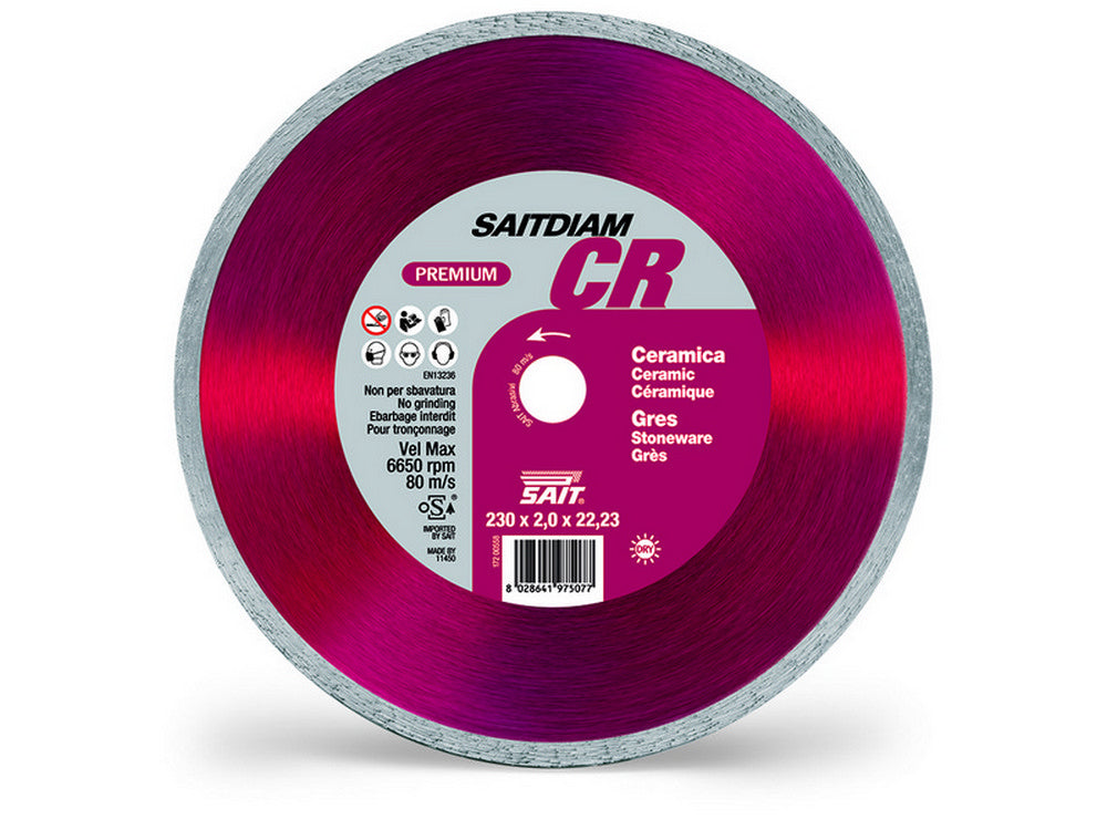 disco diamantato saitdiam cr ï mm. 115x1,6x22,23 cod:ferx.vit40477