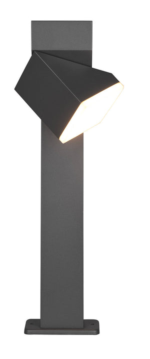 Lampada Palo da Esterno a LED SMD in Allumnio Pressofuso Antracite