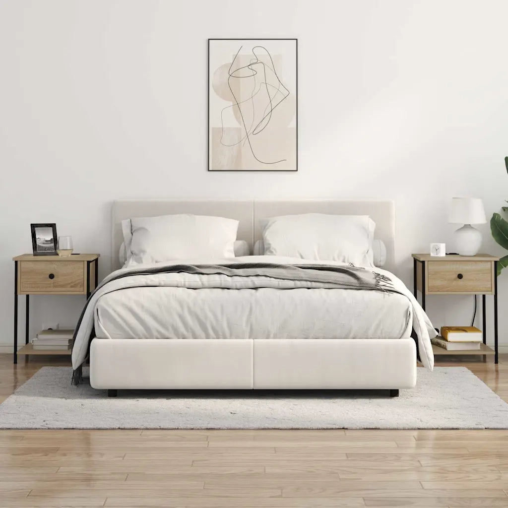 Armadio da Notte 2 pcs Rovere Sonoma 42 x 41 x 56 cm 859433