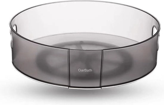 Kruidenrek rotativo, organizzatore, piano rotativo, 360 gradi piano rotativo, organizzatore di spezie, antiscivolo e stabile, adatto per frigorifero, cucina, bagno, comodino, kruidenrek e molti altri