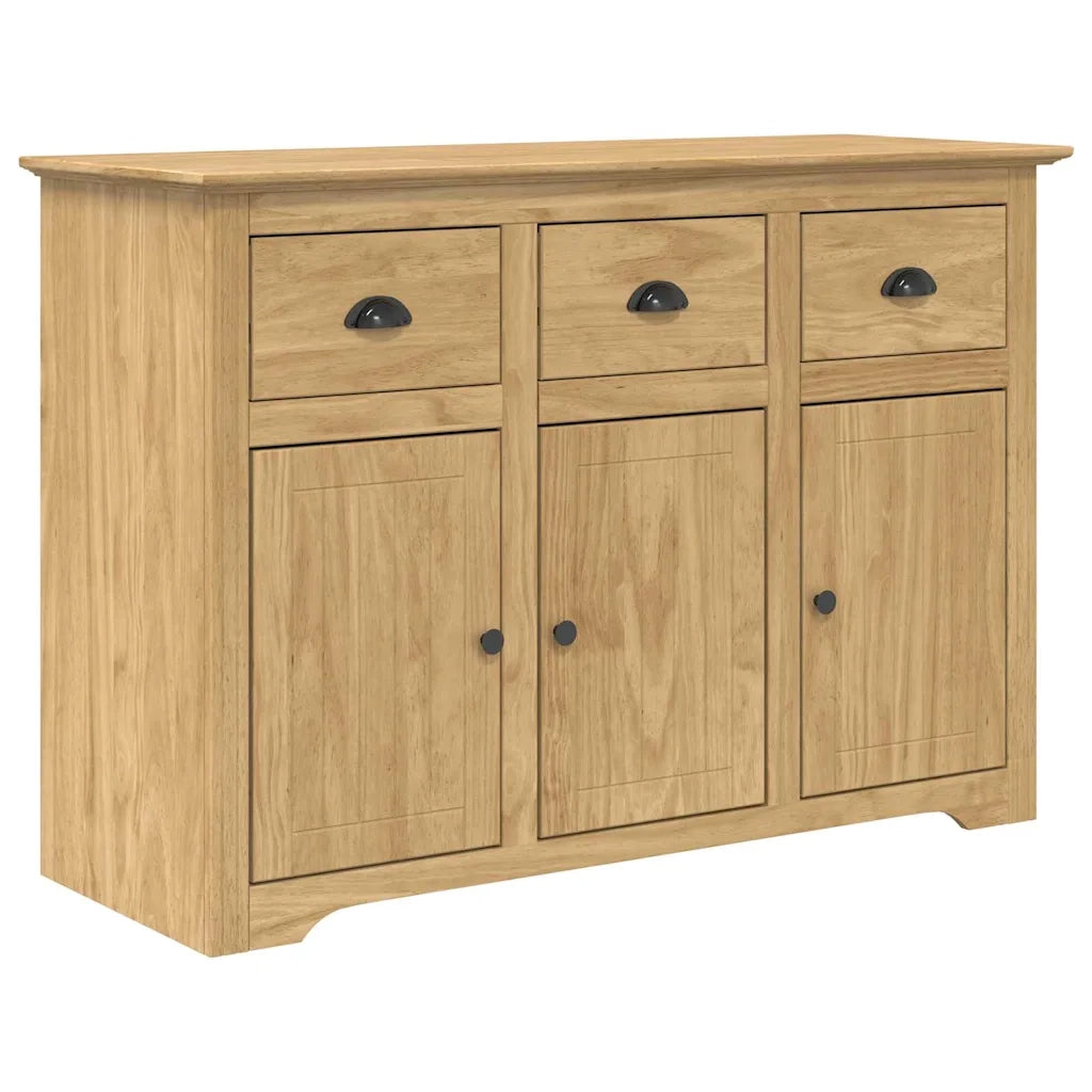 Credenza con cassetto BODO Marrone miele 115,5 x 44 x 80 cm