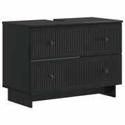 Armadio per Lavabo da Bagno EDE Nero 82 x 41 x 59 cm 895916