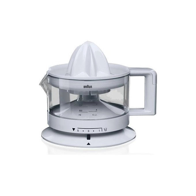 Braun TributeCollection CJ 3000 spremiagrumi elettrico 0,35 L 20 W Trasparente, Bianco