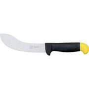 COLTELLO MACELLAIO SCUOIARE 819 DUE BUOI  MANICO PLT/INOX CM 18