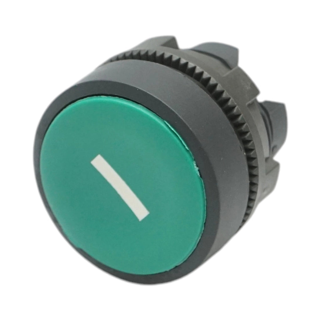 Testa del pulsante di comando di avviamento verde Ø 22mm ZBE Breckner Germany