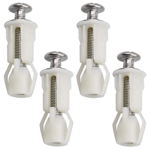 4pcs vite del coperchio del water del water vite di espansione s