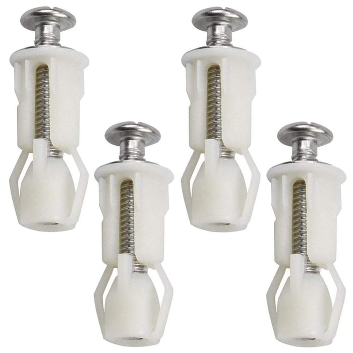 4pcs vite del coperchio del water del water vite di espansione s