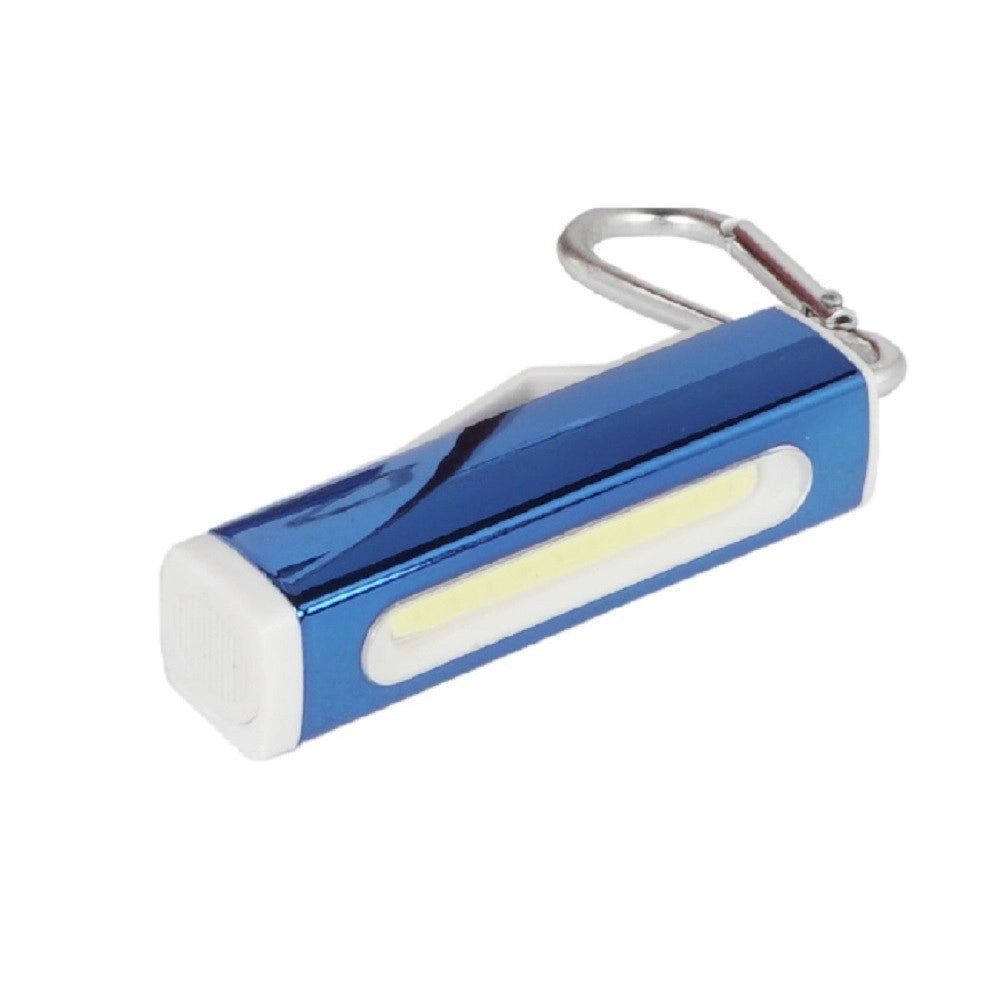 Trade Shop - Mini Torcia Led Cob In Alluminio Portachiavi Tascabile Ip20 Vari Colori Dt-2097 -