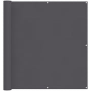 Paravento Balcone Antracite 120x400 cm Tessuto Oxford cod mxl 24673
