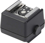 Adattatore per Fotocamera - Convertitore - Sincronizza Scatto - Metallo e Plastica - Formato Mini - Nero