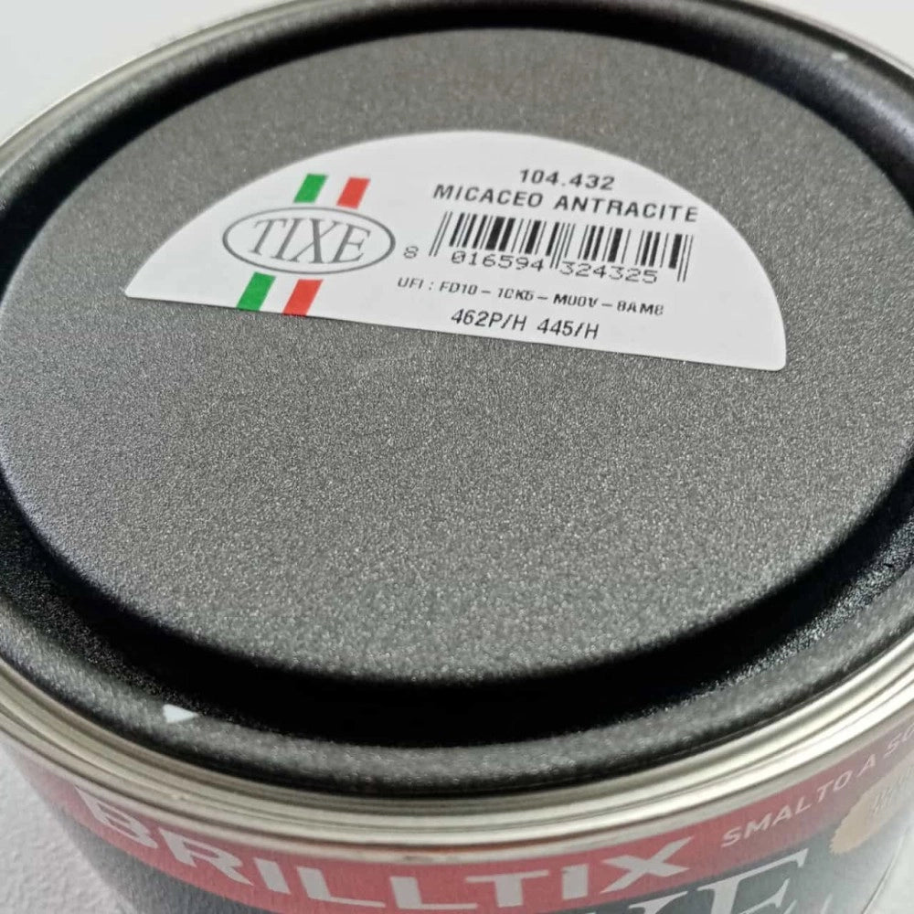 Brilltix 350ml antracite finitura micaceo smalto base solvente diretto su ruggine