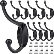 Hanger per porta per parete - Zinklegering - Montaggio pesante - Hanger per porta in acciaio inossidabile - 10 pezzi