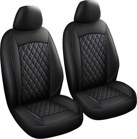 Hoezen per auto per sedile antinappa universali, set di rivestimento per sedili auto (ZT01-nero02)