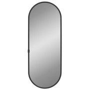 Specchio da Parete | Specchio decorativo Nero 40x15 cm Ovale