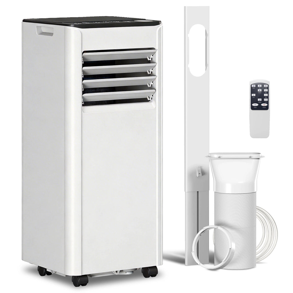 Condizionatore Portatile 7000 BTU: Raffreddamento, Deumidificatore, Ventilatore, Modalit¨¤ Notturna.